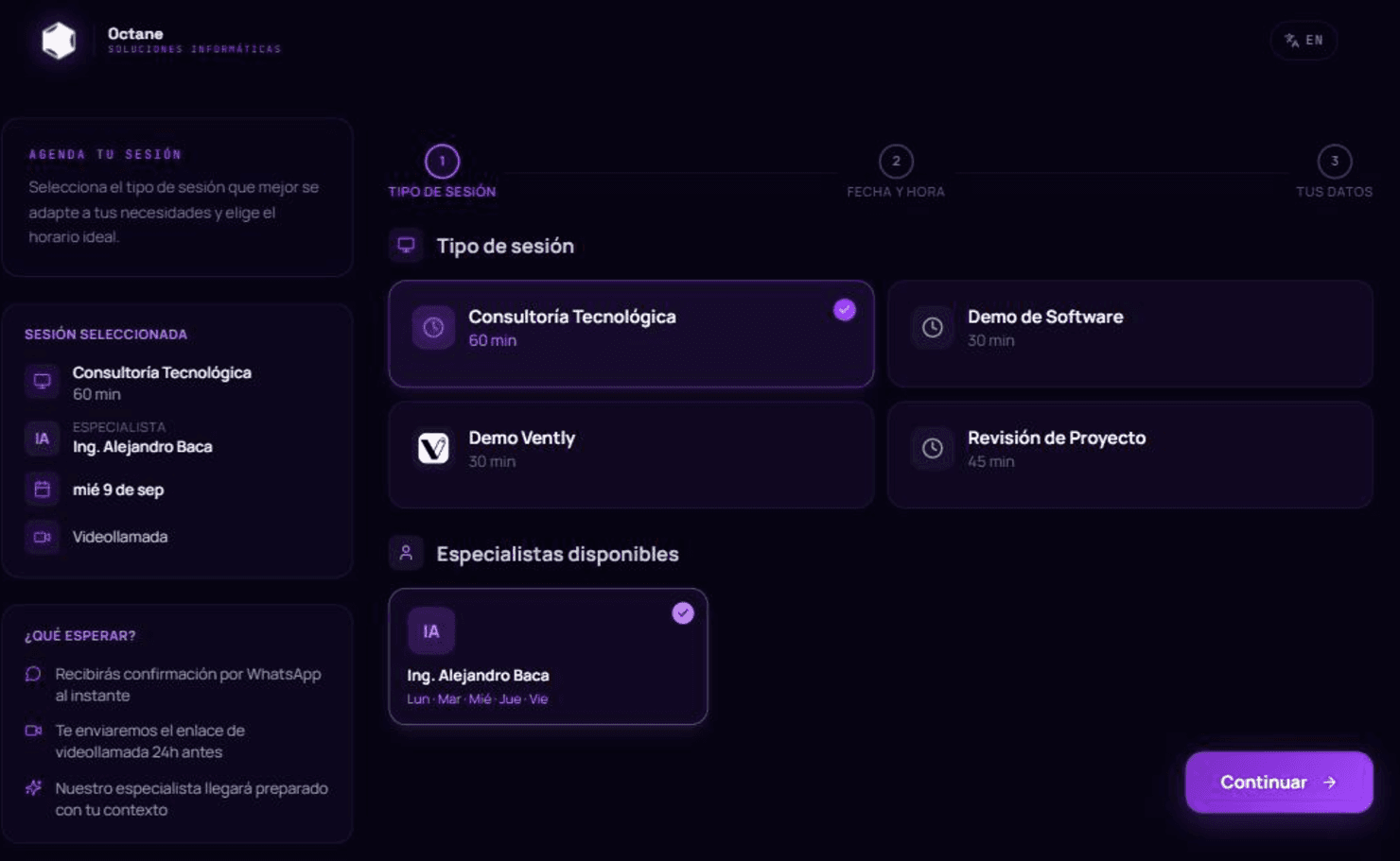 EasyAgenda — Agendamiento de citas con confirmación por WhatsApp